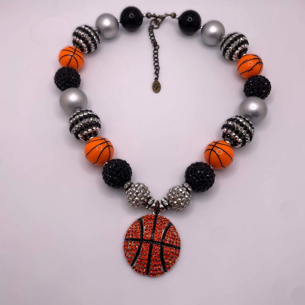 Chunky Basketball Necklace
